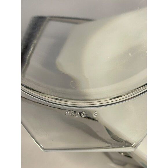 Vintage Pyrex Snowflake Oval Divided Casserole Dish | With Lid and Metal Carrier - Picture 6 of 12